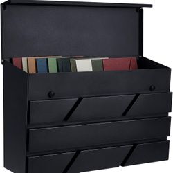 Wall Mount Mailbox for House Outside X(399)
