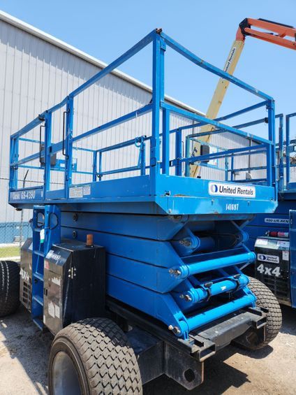 43’ Rough Terrain Scissor Lift - Turf Tires
