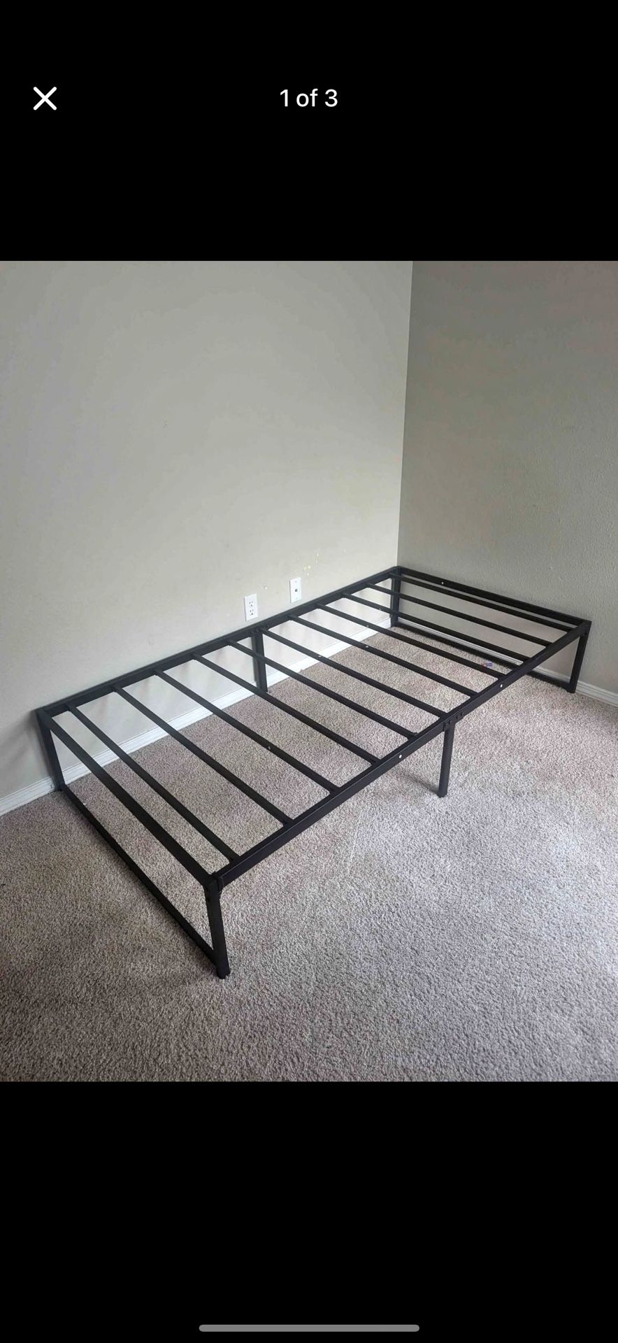 Twin Bed Frame /twin Mattress