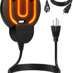 Chicken Water Heater for Winter with Immersion Design, Bird Bath & Livestock De-Icer, Fish Tank and Water Trough Heater with Automatic Thermostat — Pr