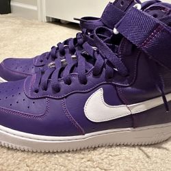 AF1 High QS size 11 Purple