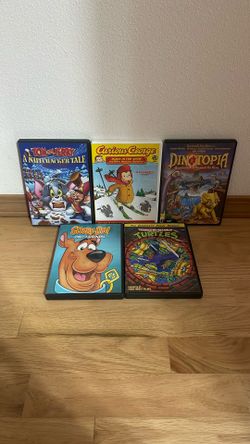 Five Unique DVD For kids