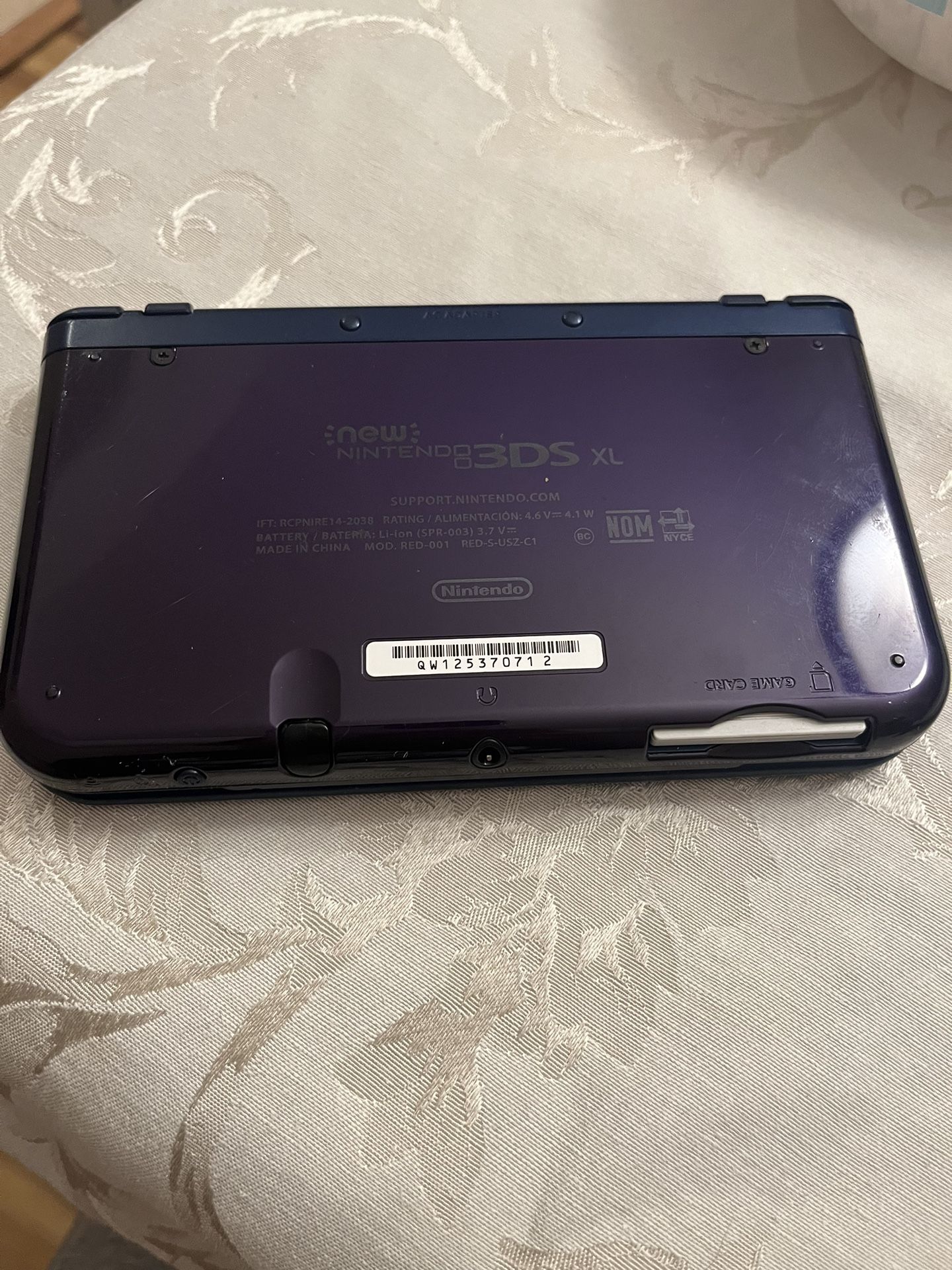 Nintendo 3DS XL Galaxy Edition With Charger, Pen And Game for Sale in
