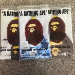 Bape tees size m