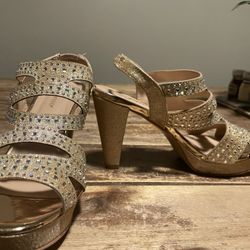 Gold Heels