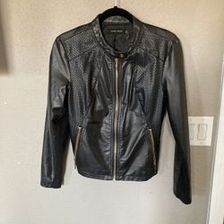Ivana Trump Leather Jacket Like New