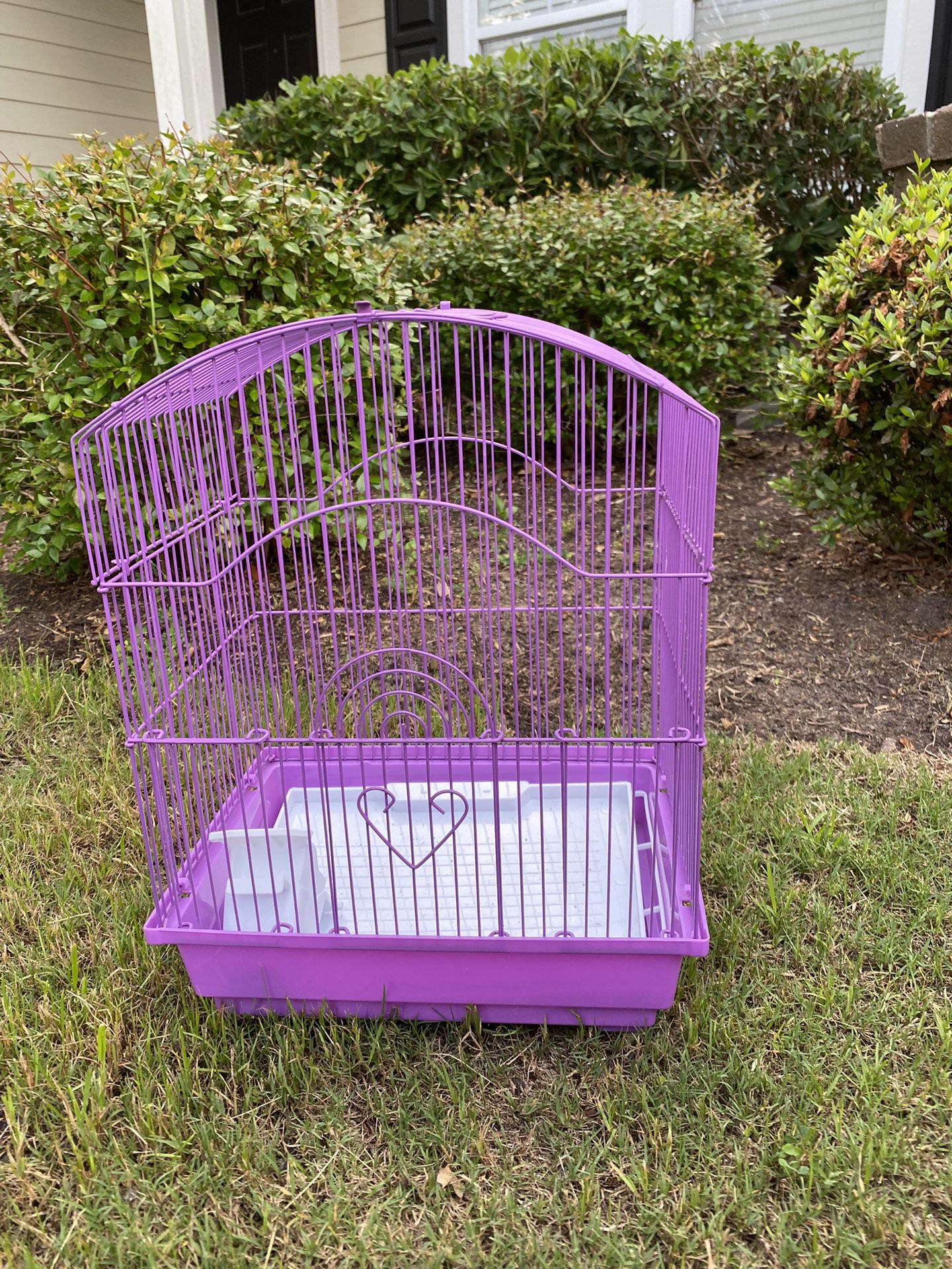 Small Pink Bird Cage