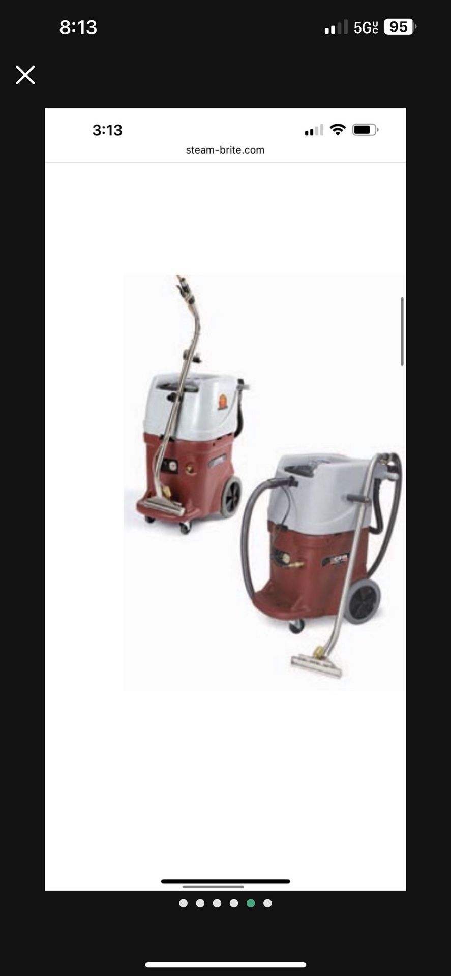CFR PRO 500 Carpet Extractor