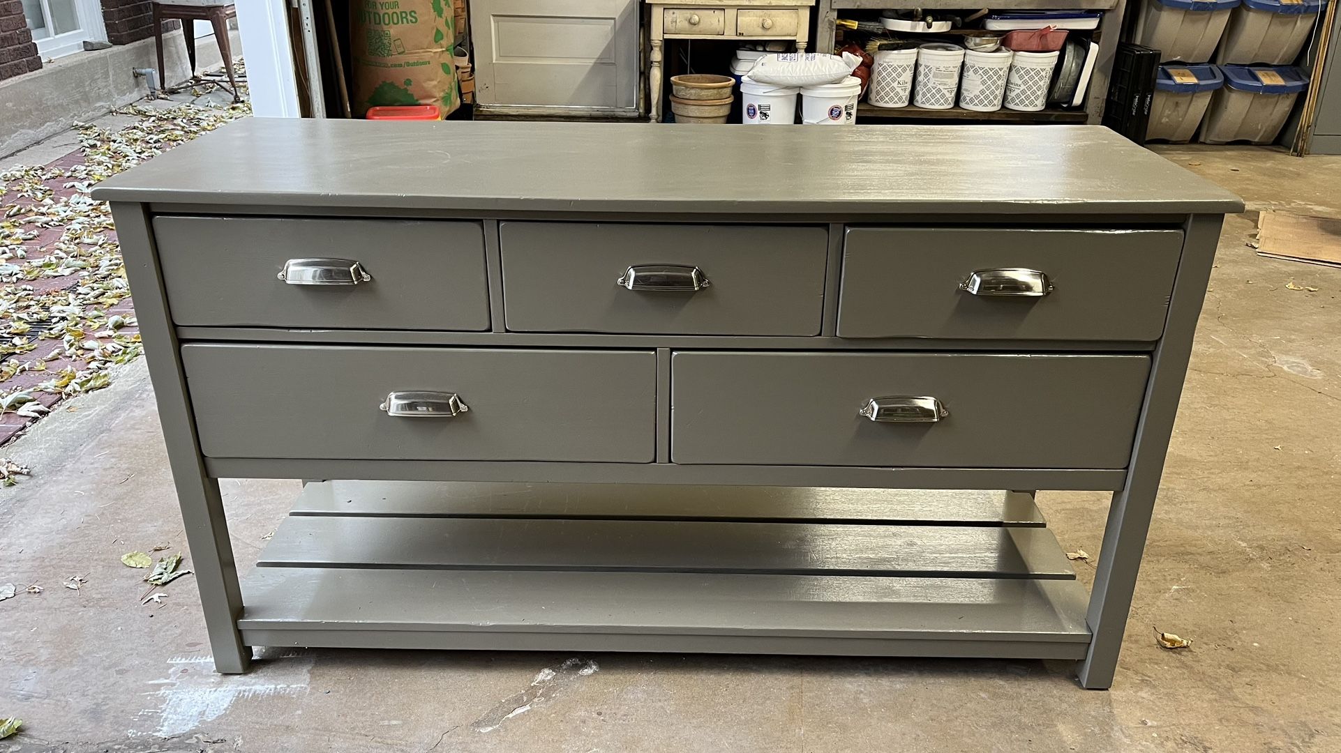 Pottery Barn Dresser (or Console, Changing Table, Buffet, Kitchen Island) 