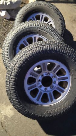 F250 wheels and tires