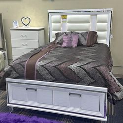New 4pc Bedroom Set In Box Buy Now Pay Later $39 Down No Credit Needed