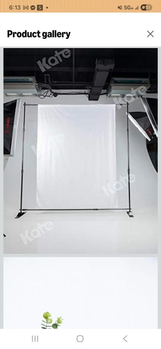 5 By 7 Ft White Backdrop