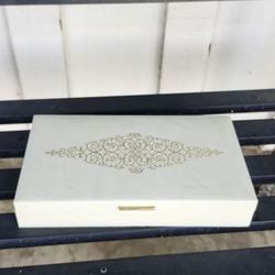 Vintage Tundra Japanese Jewelry Box w/ Mirror