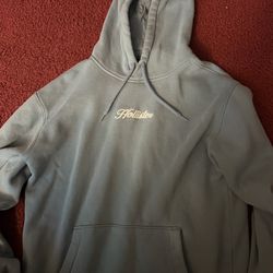 Light Blue Hollister Hoodie