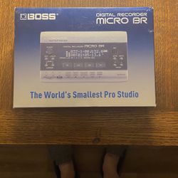 Boss Micro BR Difital Recorder