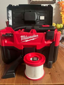 Brand New Milwaukee M18 18-Volt 2 Gal. Lithium-Ion Cordless Wet/Dry Vacuum (Vacuum-Only)
