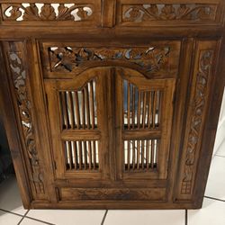 Beautiful Wooden Mirror