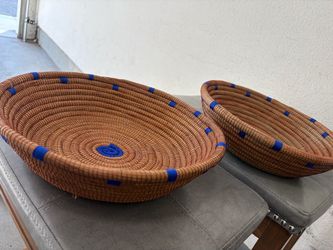 Decorative Straw Baskets