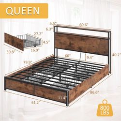 Quien bed frame