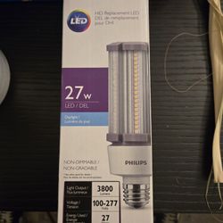 Brandnew Philips 27w 3800 LUMens Daylight LED Bulb $25