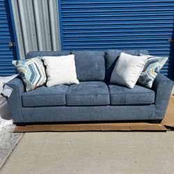 Brand New. Ashley Sofa. Blue. Only 1 Available. $449