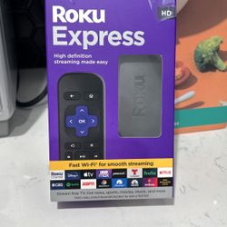 Roku Express HD /Brand New Except Missing Remote Control