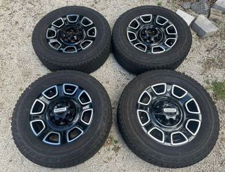 NEW 2025 F250/F350 Platinum wheels and tires