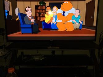 65" Smart tv Samsung and stand