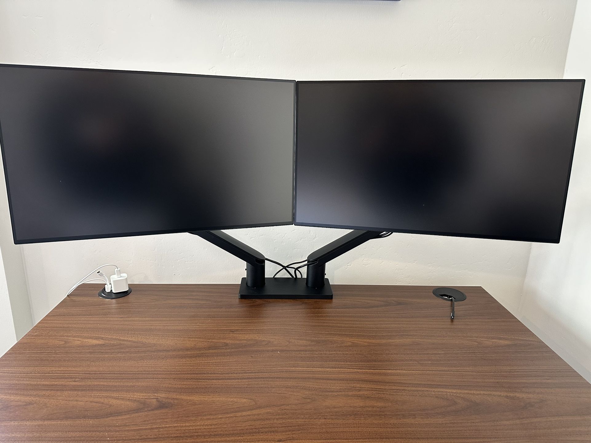 Complete Dual Monitor Setup (Essentially New)