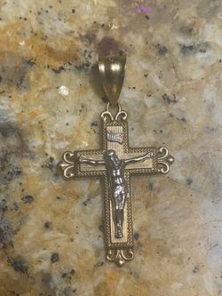 10k gold cross