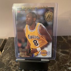 1996 NBA Hoops Kobe Bryant Rookie Card 