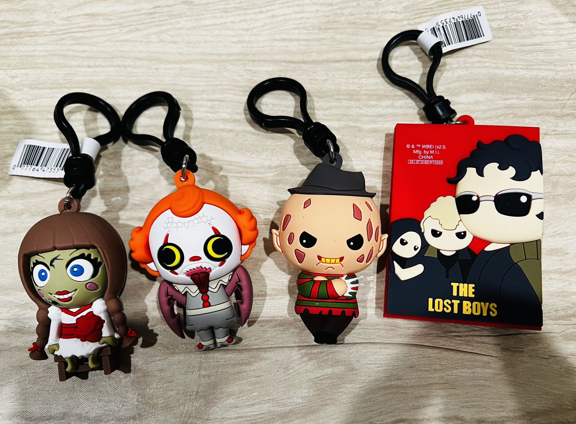 All Brand New Horror Keychain Lot! 