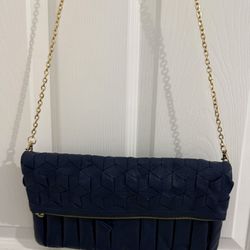 Blue Shoulder Purse—-Brand NEW