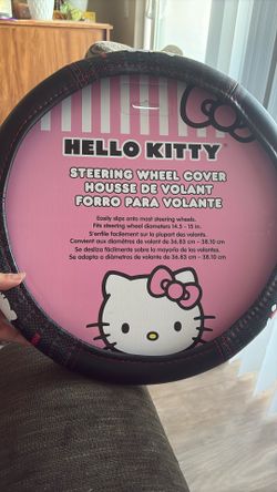 Hello Kitty Steering Wheel Cover