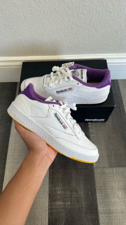 Reebok Club C 85 Eric Emanuel Purple Yellow Lakers