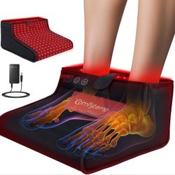 Comfytemp Red Light Therapy for Feet, 360 LEDs 43W Near Infrared Light Therapy Boot