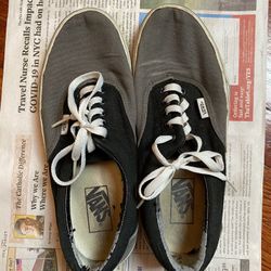 Vans Men Gray/Black Casual Shoes