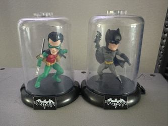 Batman and Robin collectible miniature figures 