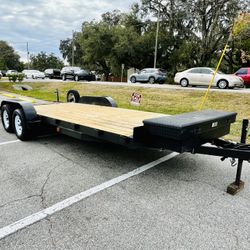 Refurbished 7x20 Car Hauler/Equipment Trailer