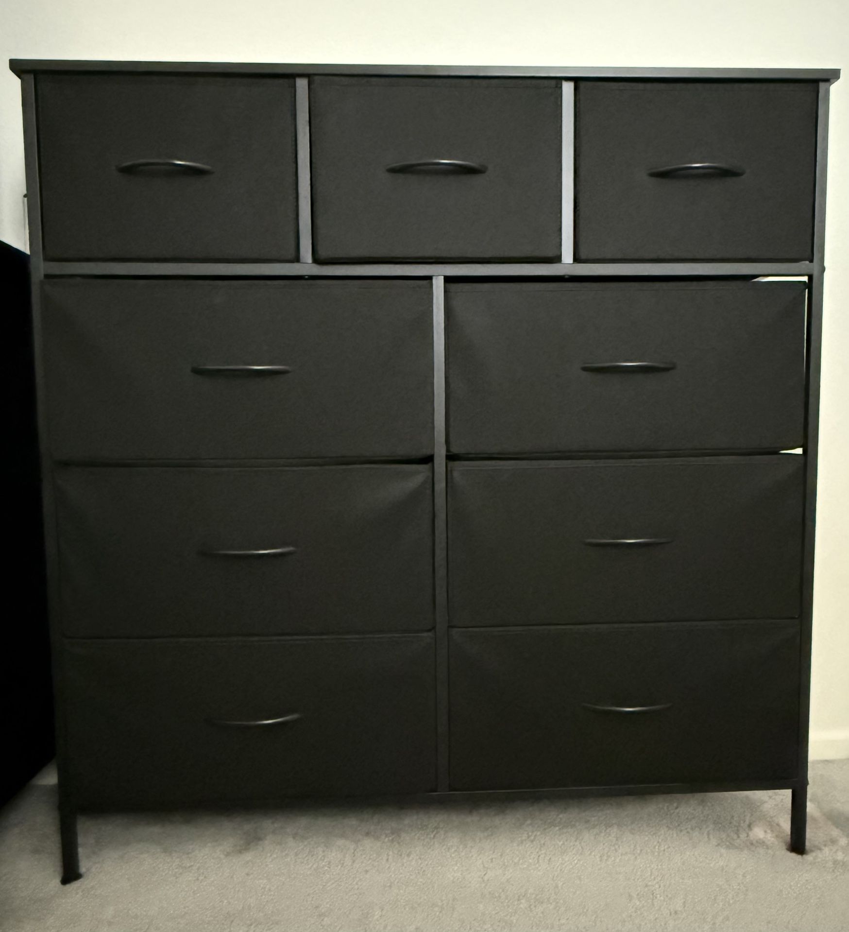 Dresser for Bedroom, Storage Organizer with 9 Drawers