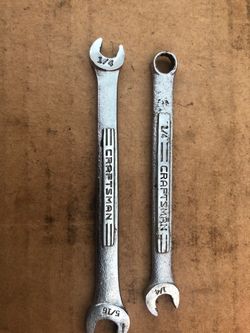 Craftsman 1/4 & 5/16 wrench.