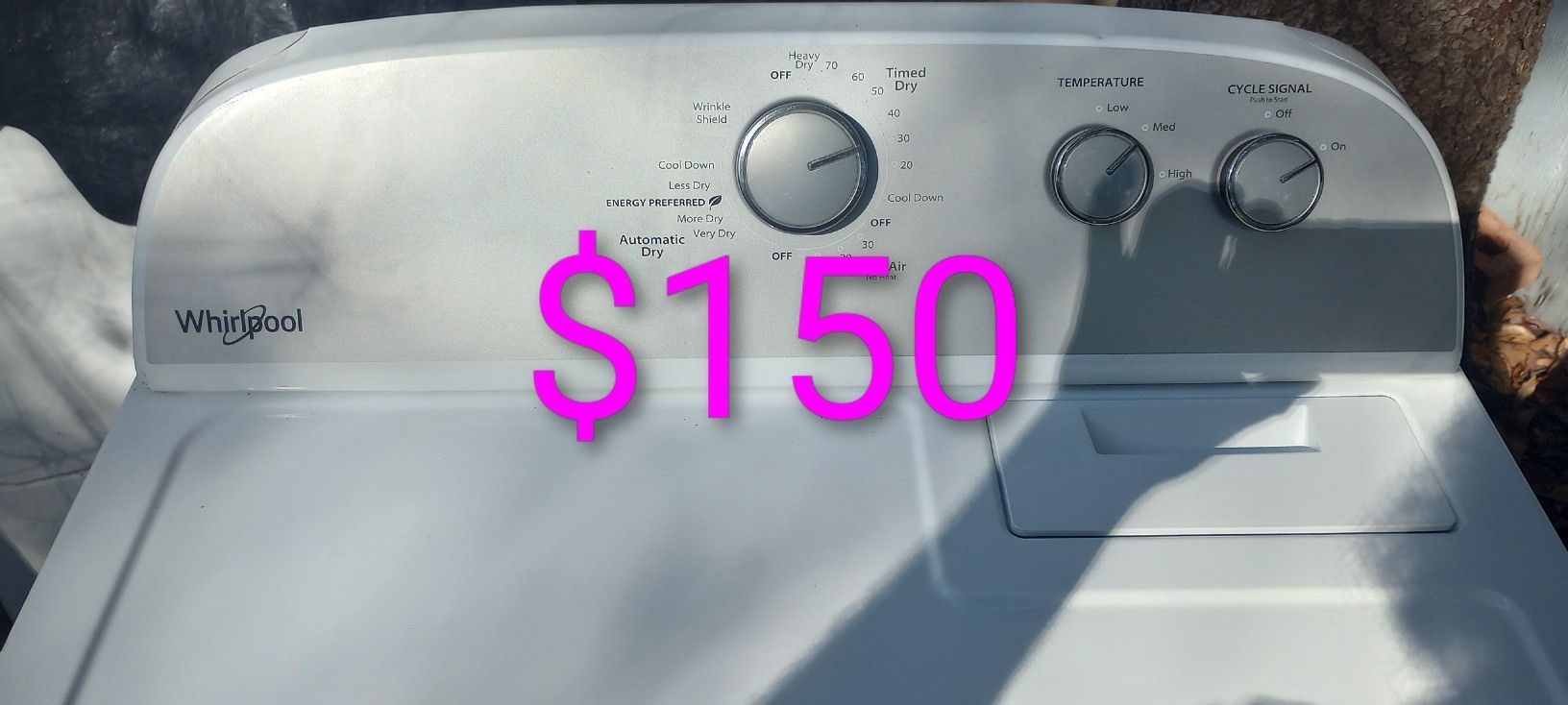 Like New Whirlpool Electric Dryer Awesome ππβοΈ
