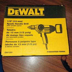 DeWalt Spade Handle Drill