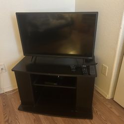 Vizio 32” TV With Stand 