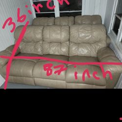 1 Recliner Couch Sofa NOT 2 (Dropoff)