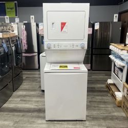 🚨Frigidaire Top Load Washer And Electric Dryer Stackable On Sale Now🚨