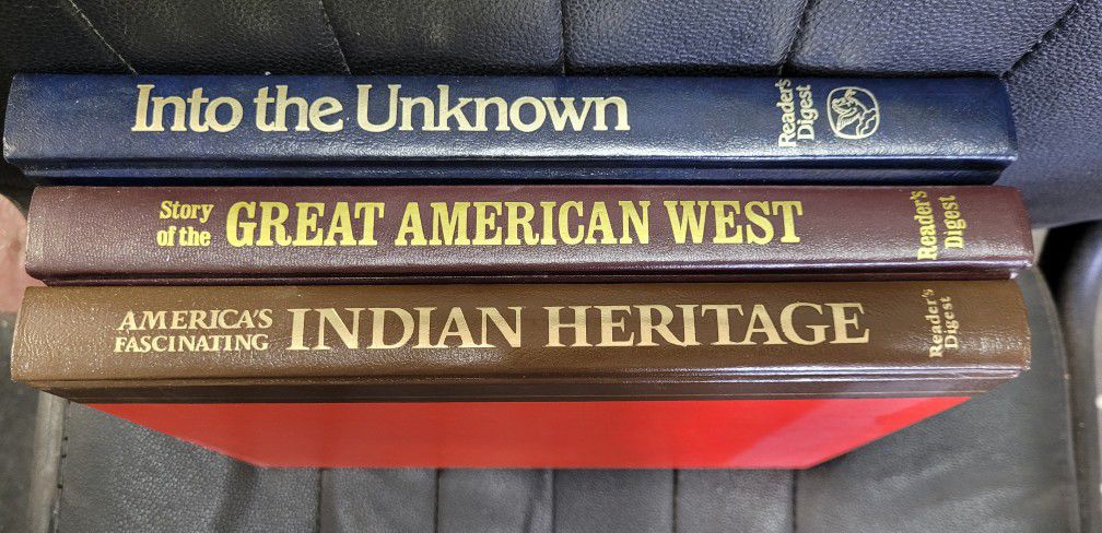 Reader's Digest Collection,  Into The Unknown,  Story Of The Great American West,  America's Fascinating Indian Heritage