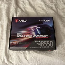 MSI MAG B550 Gaming Carbon Wifi Motherboard 