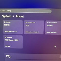 Gaming PC With 2 monitors 