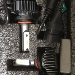 9006  LED Headlight Bulbs Low Beam Fog Light 300% Brighter 6500K Cool White Conversion Kit IP67 Waterproof 2 PCS 